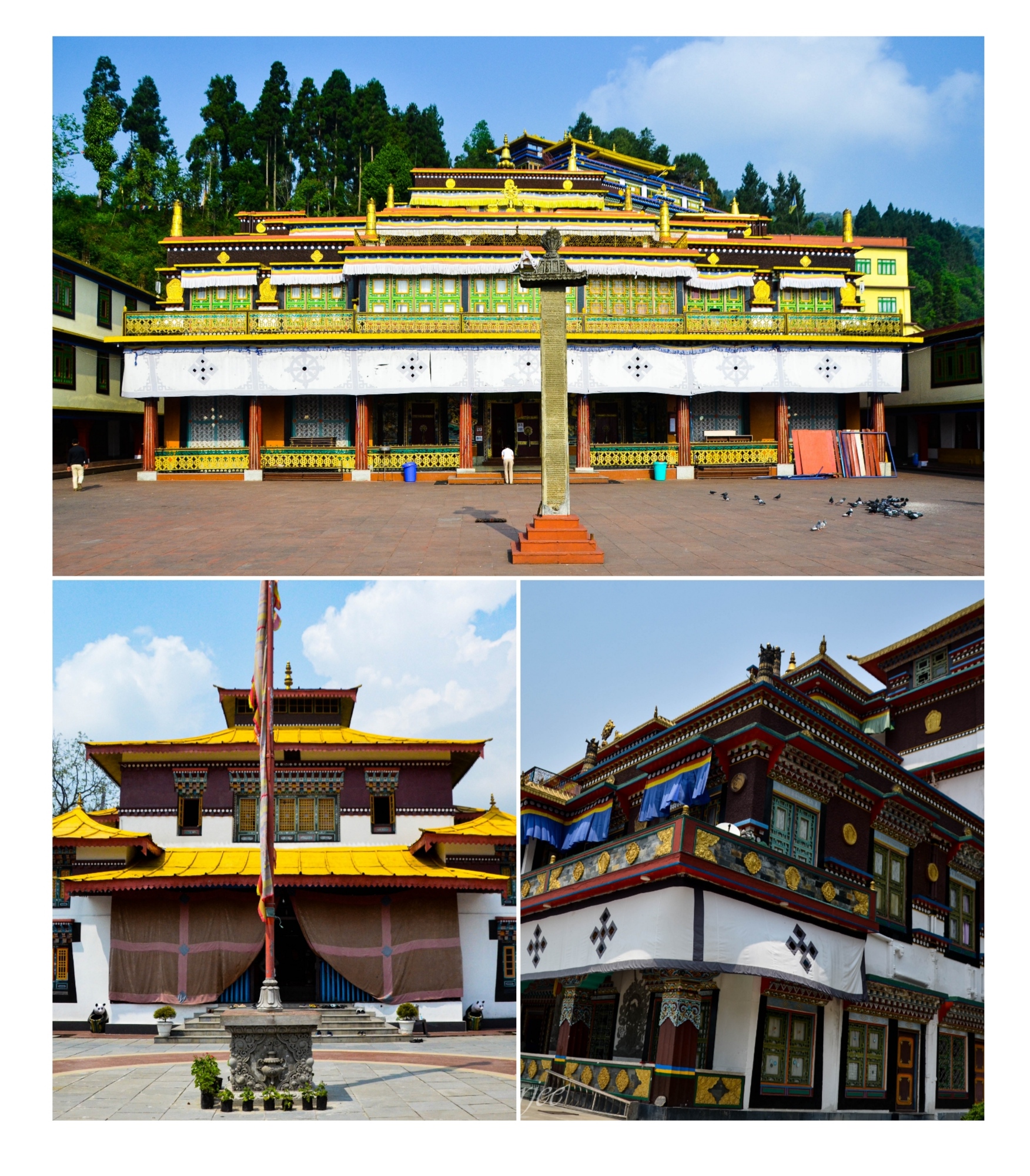 গ্যাংটকের বিখ্যাত মনাস্ট্রিগুলি//   Femous monasteries in Gangtok